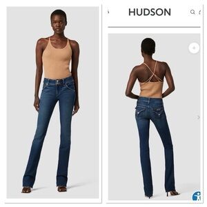Hudson Beth Mid Rise Baby Boot Cut